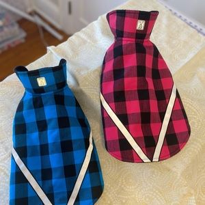 TWO RC Pet West Coast Raincoat,Fleece Lined,Water-Resistant,Reflective Dog Coat